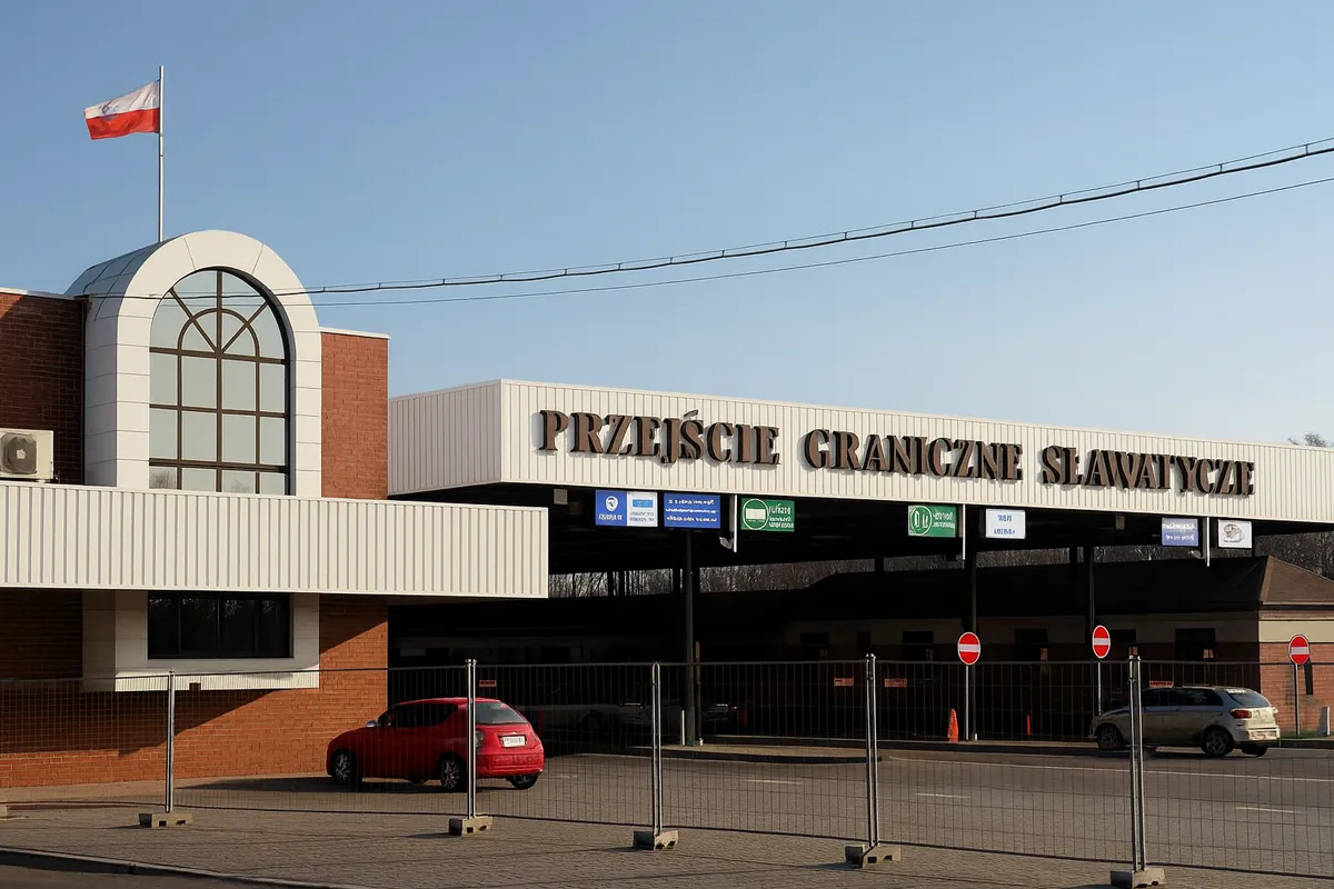 Drogowe przejście graniczne w Sławatyczach - Etap II