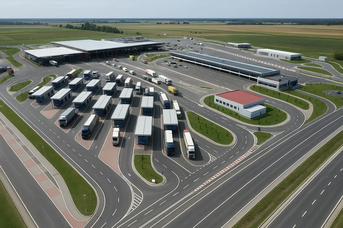 Modernizacja Drogowego Przejścia Granicznego w Korczowej T4B