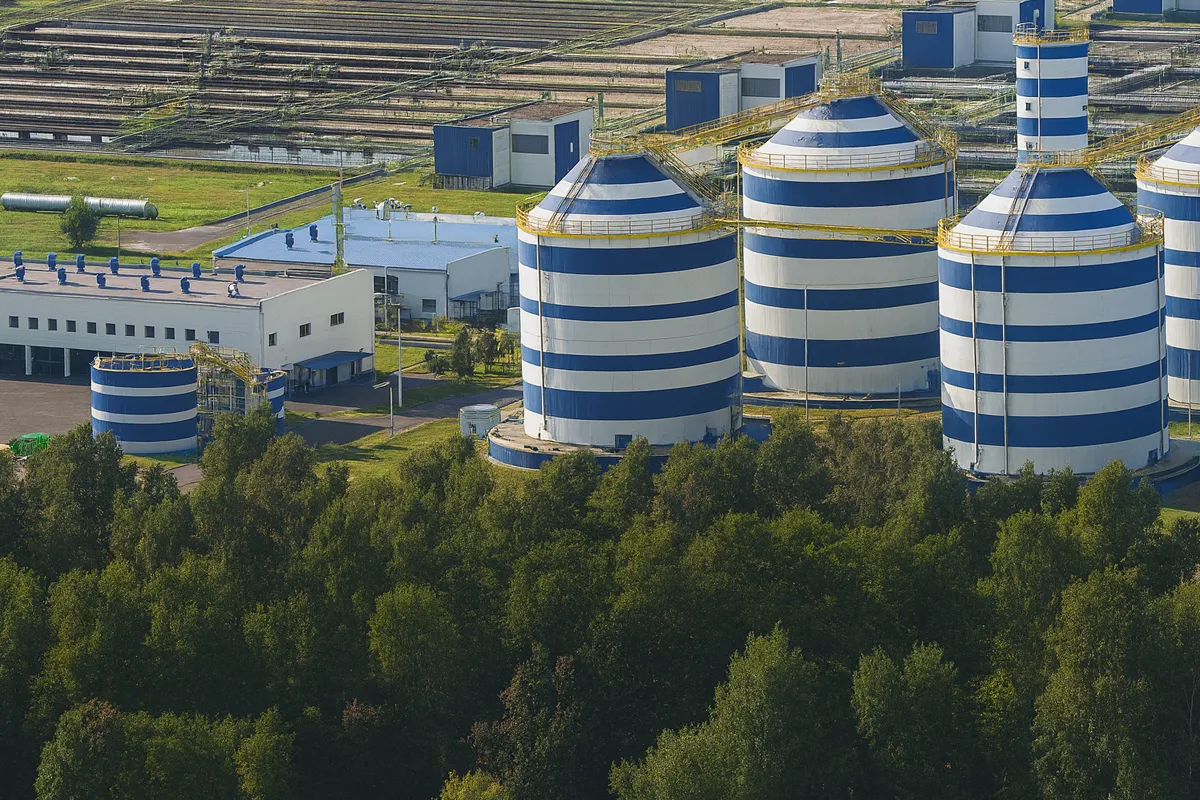 Oczyszczalnia ścieków - Łódź T4B