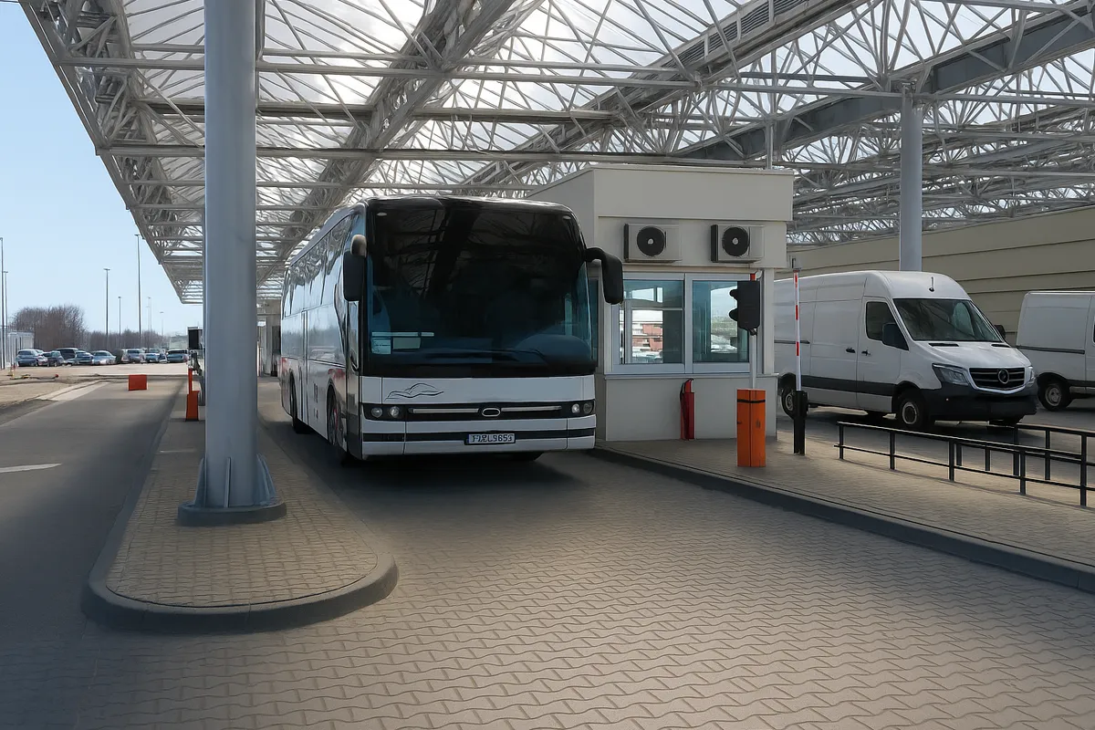 Prace elektryczne i teletechniczne na przejściu granicznym w Zosinie