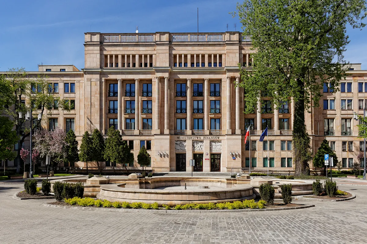 System Bezpieczeństwa w budynku Ministerstwa Finansów