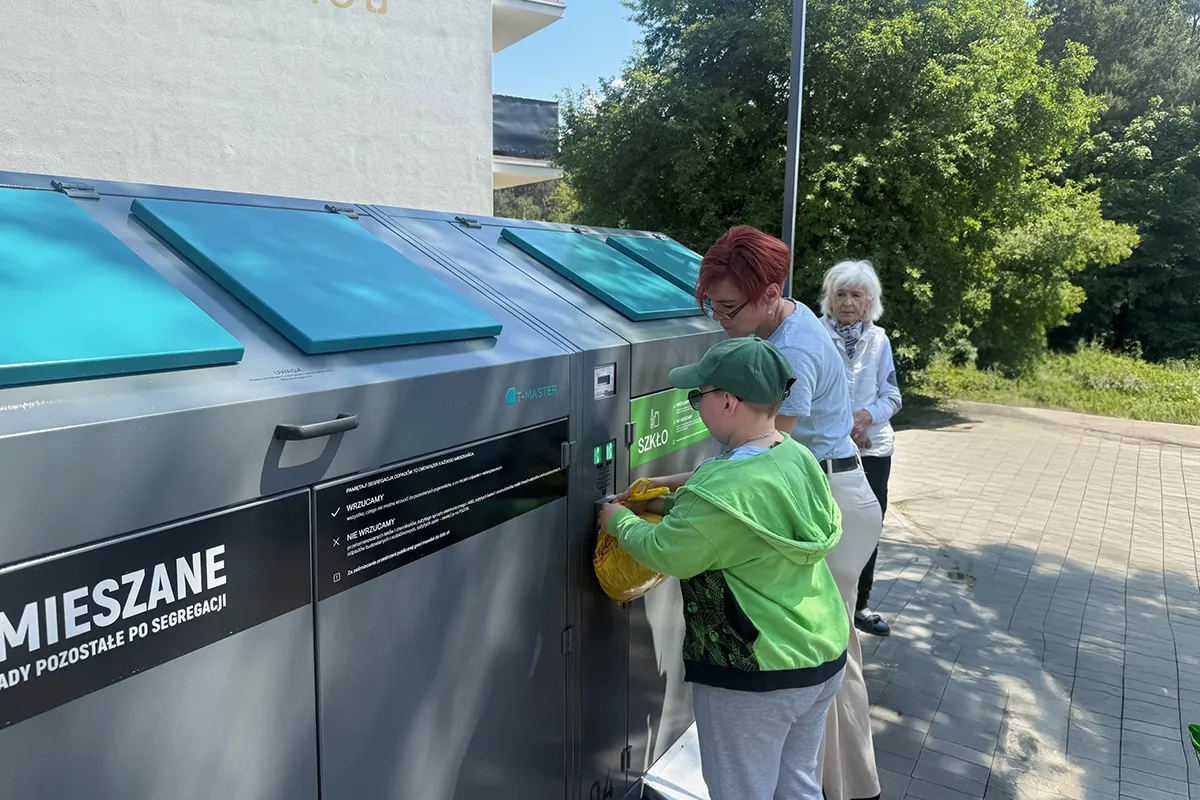 System Indywidualnej Segregacji Odpadów T-Master w Ciechocinku
