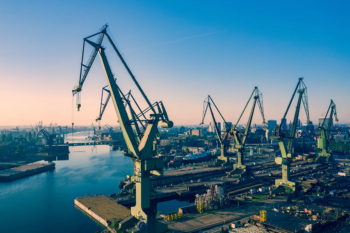 System dozoru wizyjnego w Porcie Morskim Gdynia