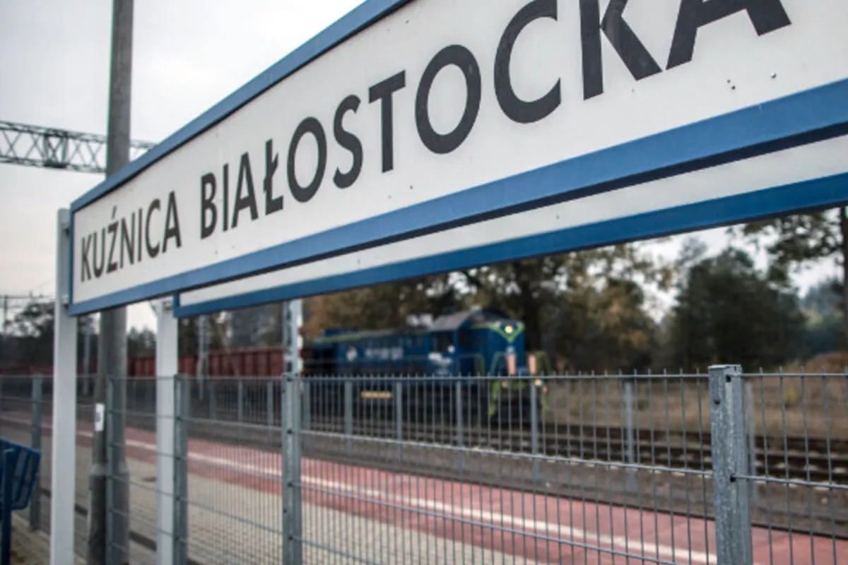 Zabezpieczenie kamer na przejściu w Kuźnicy Białostockiej